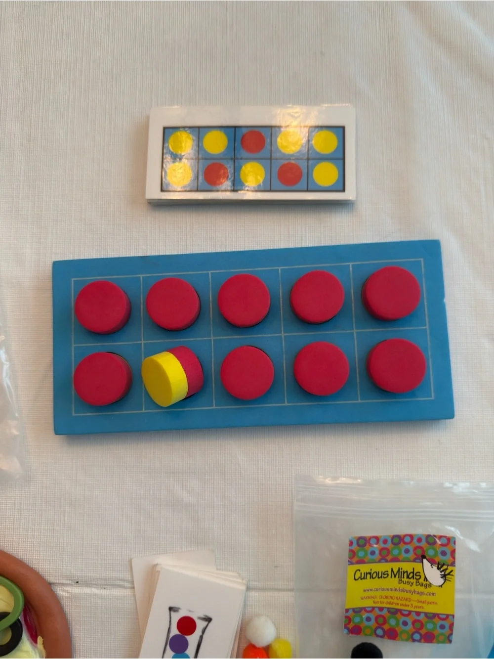 Kids Learning Manipulatives Set - Bright Multicolor